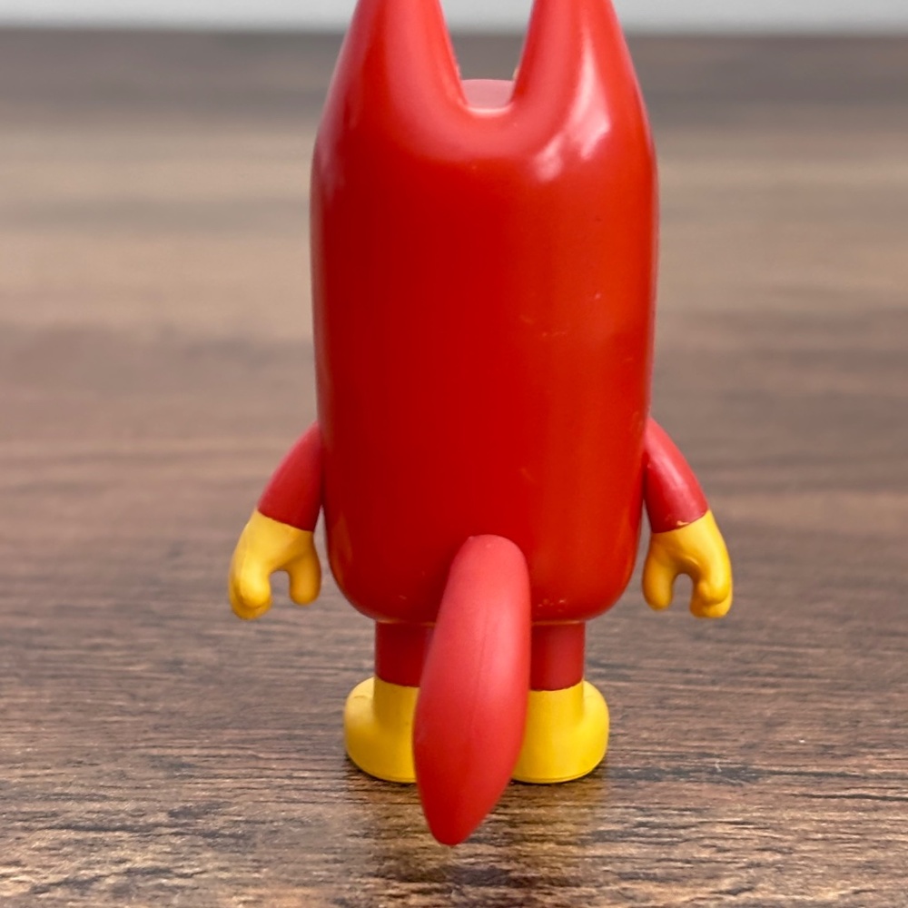 Bluey Bingo School Friend RUSTY Red Kelpie Dog Replacement Toy Figure - Picture 4 of 7